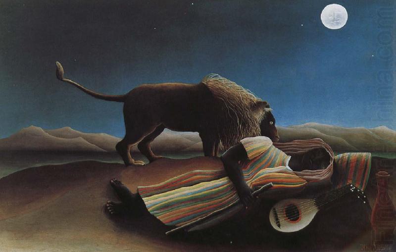 Roma s sleep, Henri Rousseau